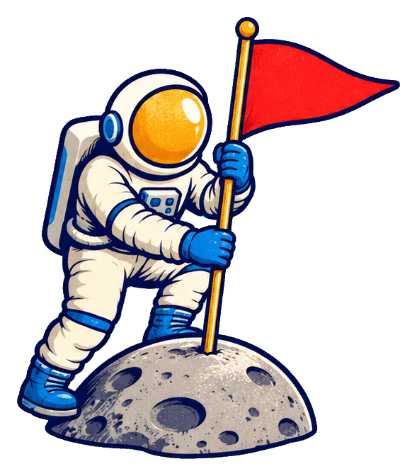 Preview for Astronaut Planting A Flag