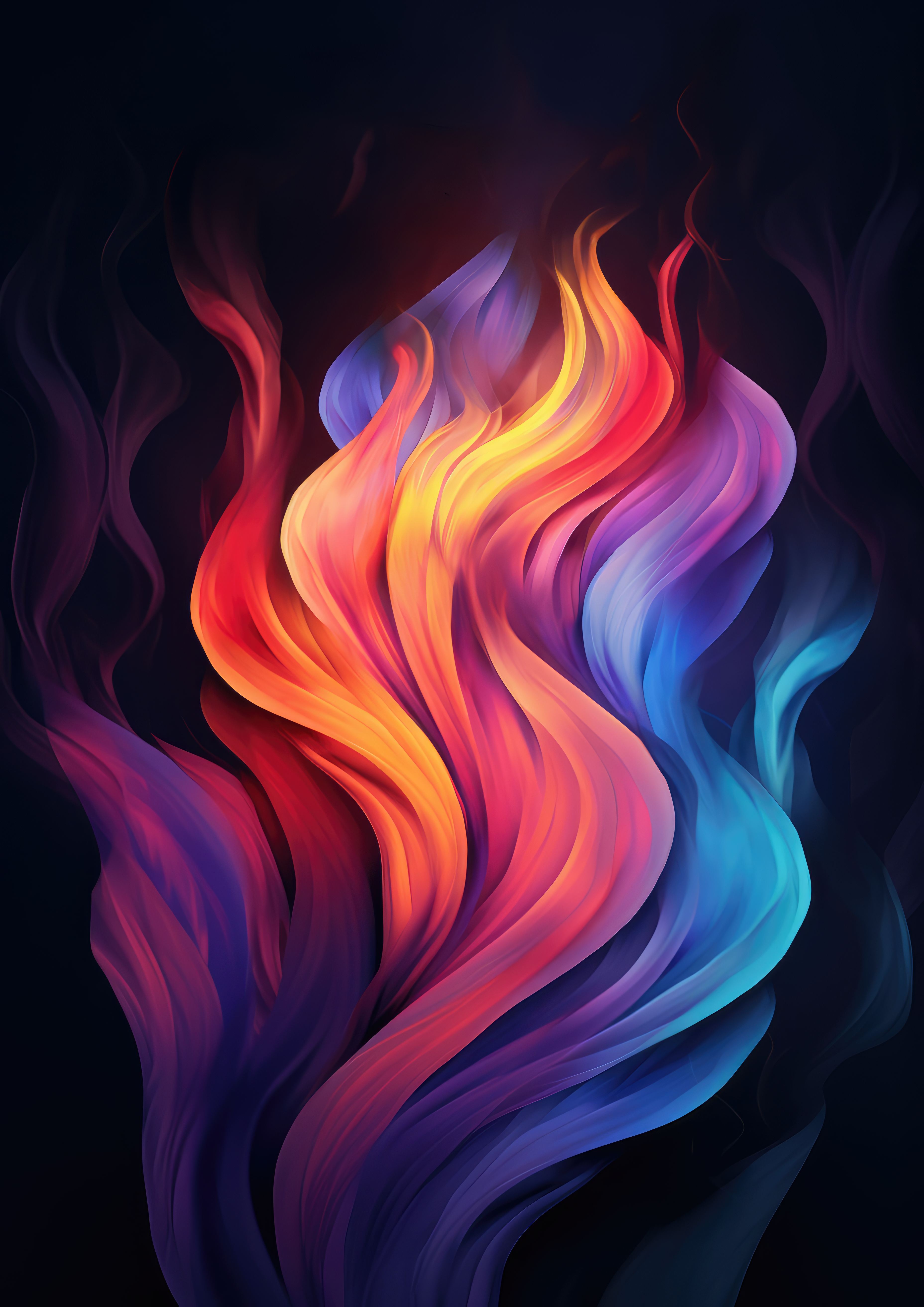 Preview for Vibrant-abstract-design-background-68784