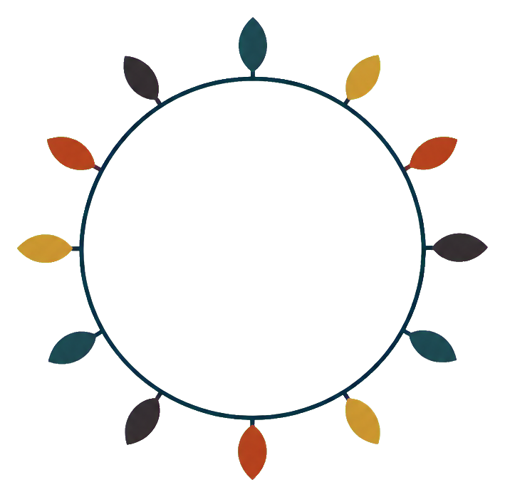 Preview for Botanical Vine Wreath Sticker