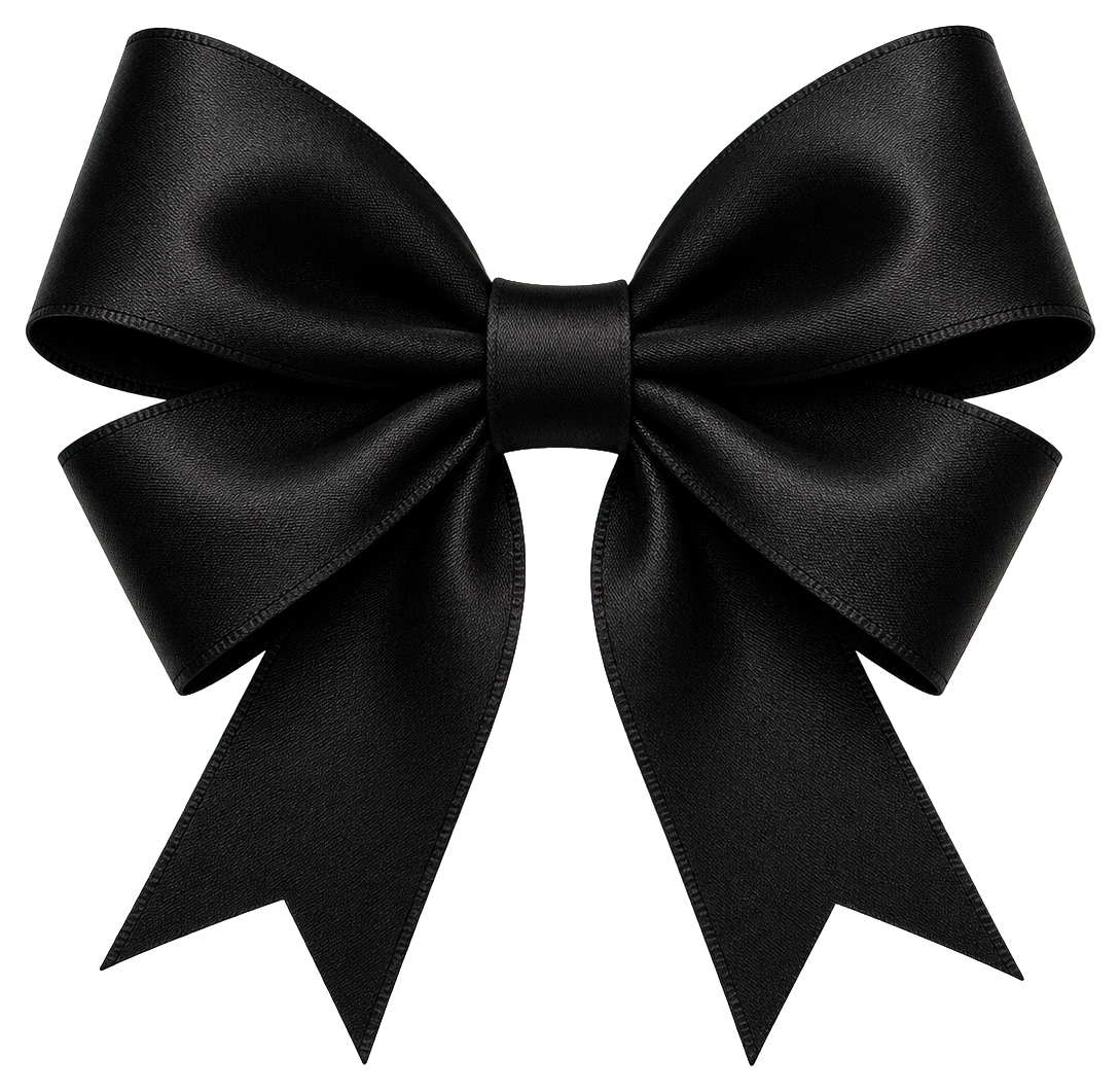 Preview for Black Bow Sticker