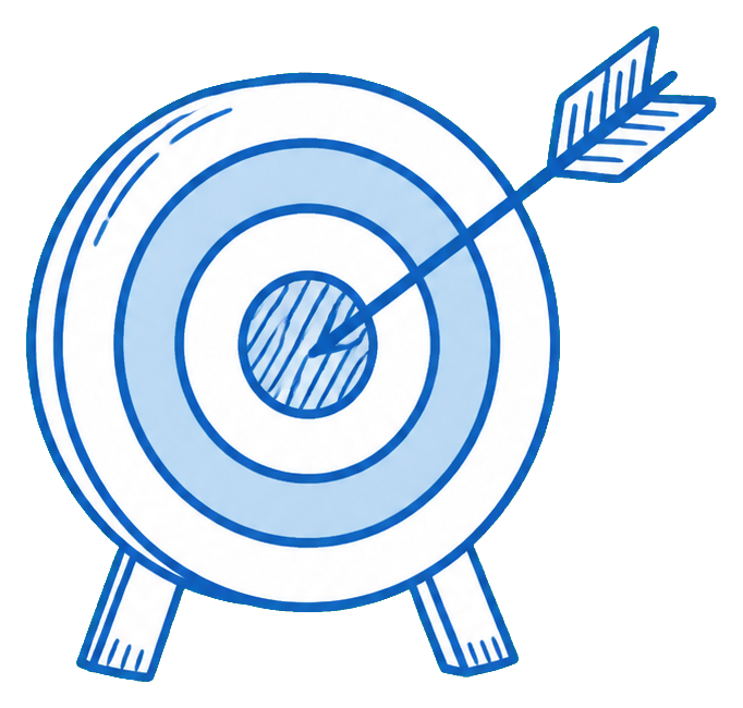 Preview for Bullseye Arrow Sticker