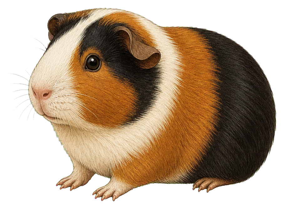 Preview for Guinea Pig Vintage Sticker