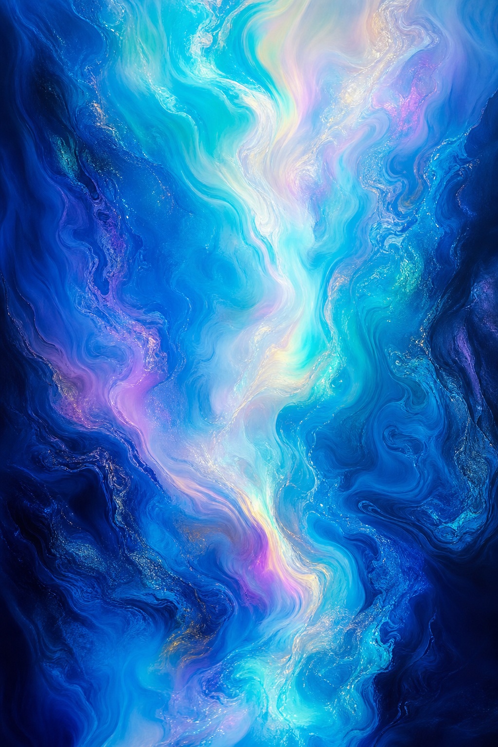 Preview for Vertical Ocean Prism Abstract Background