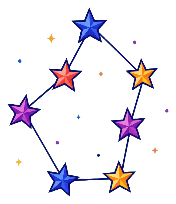 Preview for Star Constellation Map Sticker