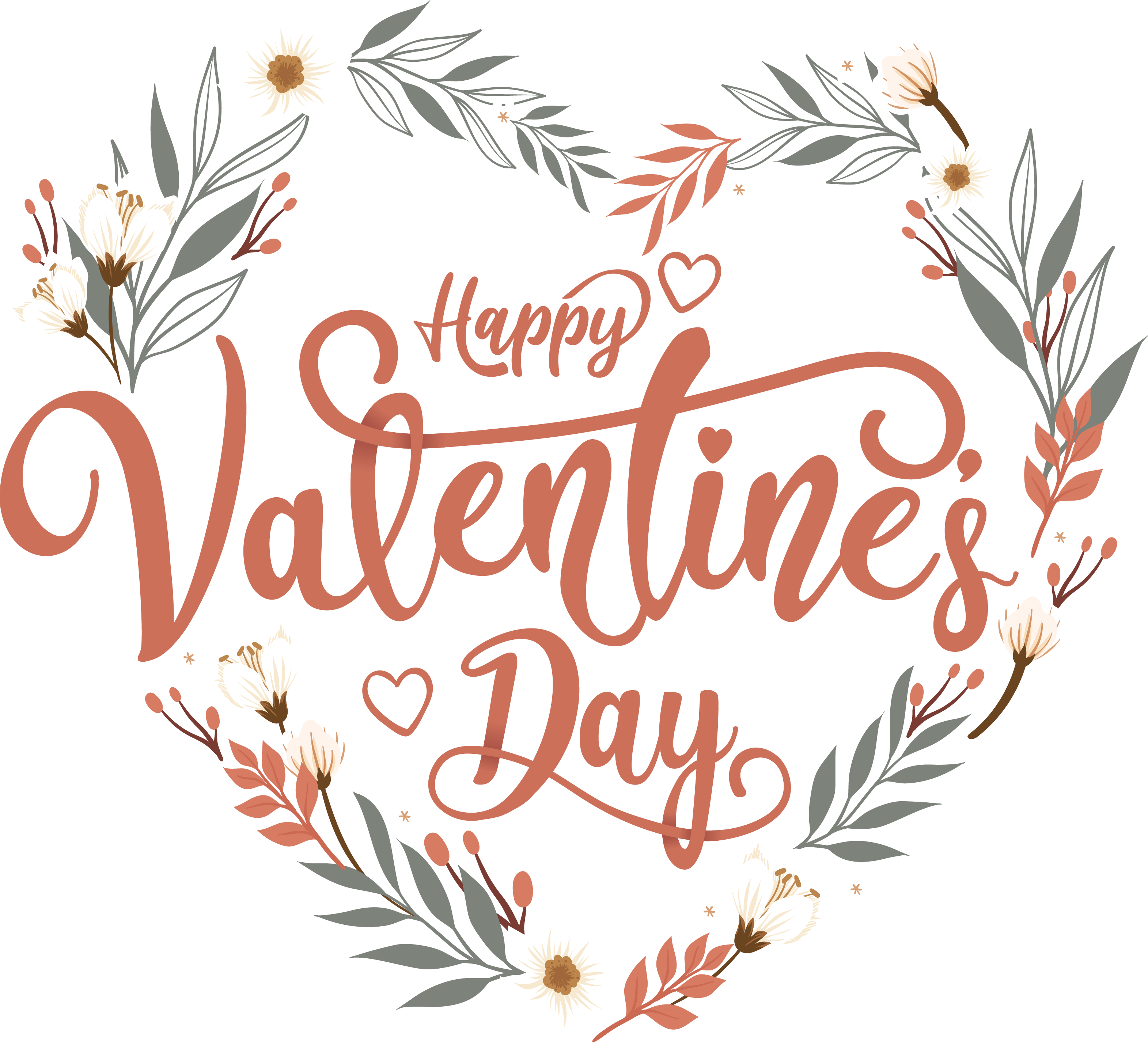 Preview for Valentines-day-floral-wreath-sticker-37776