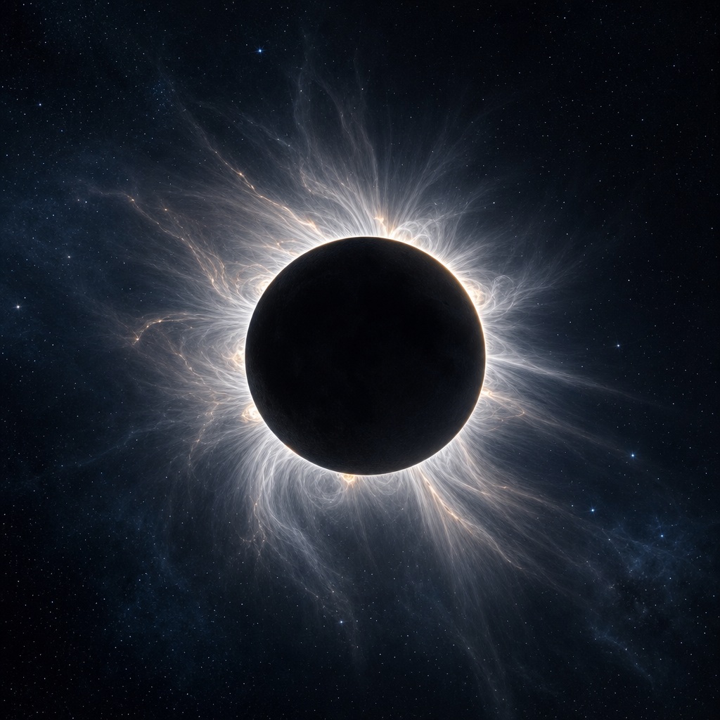 Preview for Solar Eclipse Space Background
