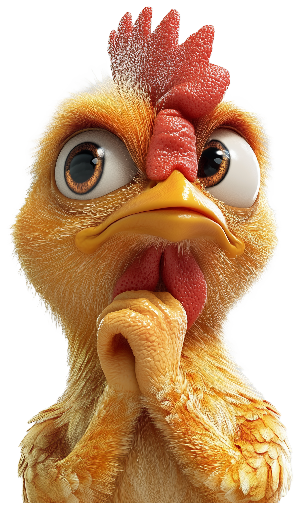 Preview for Chicken Emoji Sticker