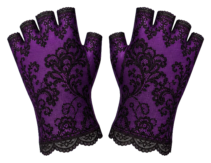 Preview for Black Lace Gloves Sticker