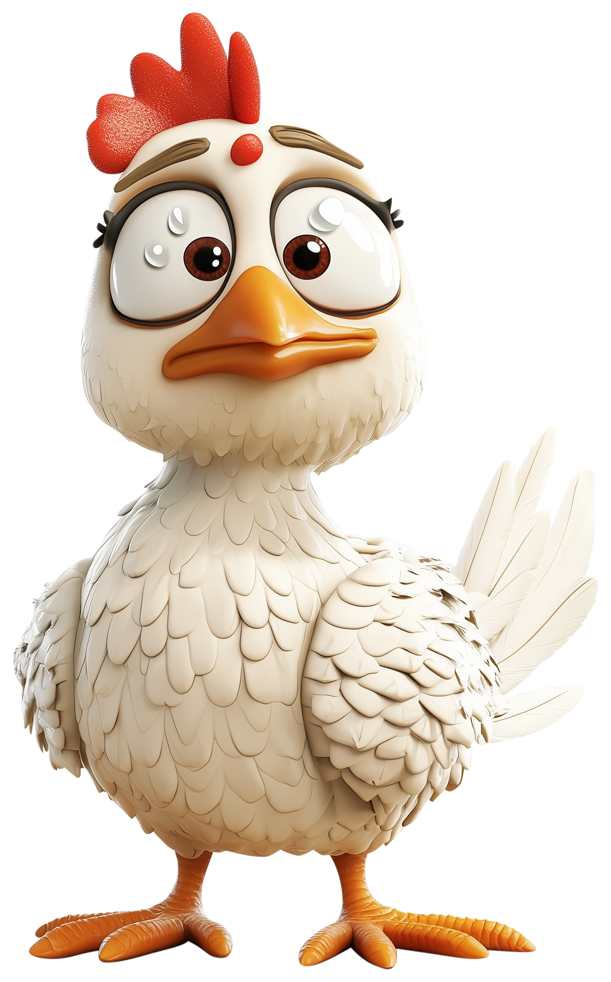 Preview for Cute Chicken Emoji Sticker
