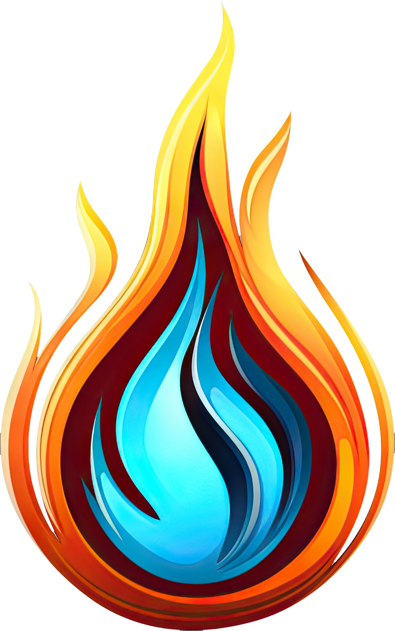 Preview for Flame-icon-design-logo-colorful-sticker-a88a1
