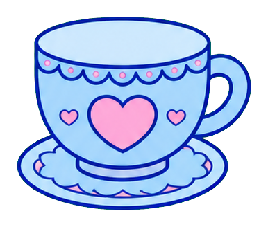 Preview for Baby Blue Teacup Sticker