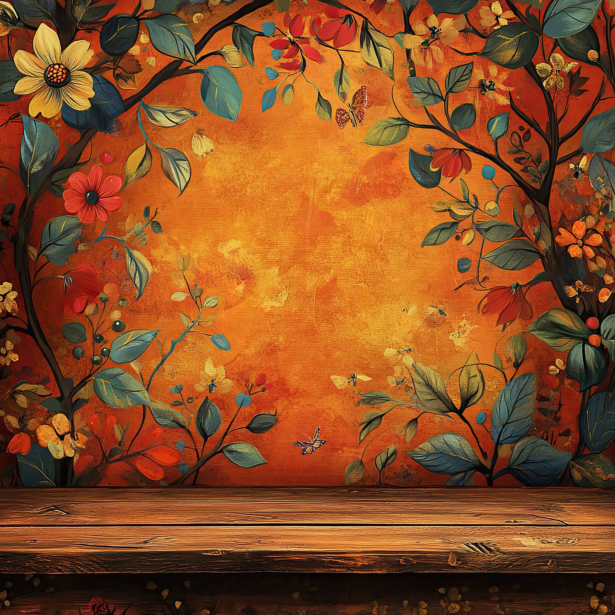 Preview for Autumn-floral-display-background-simple-backdrop-e7bf5