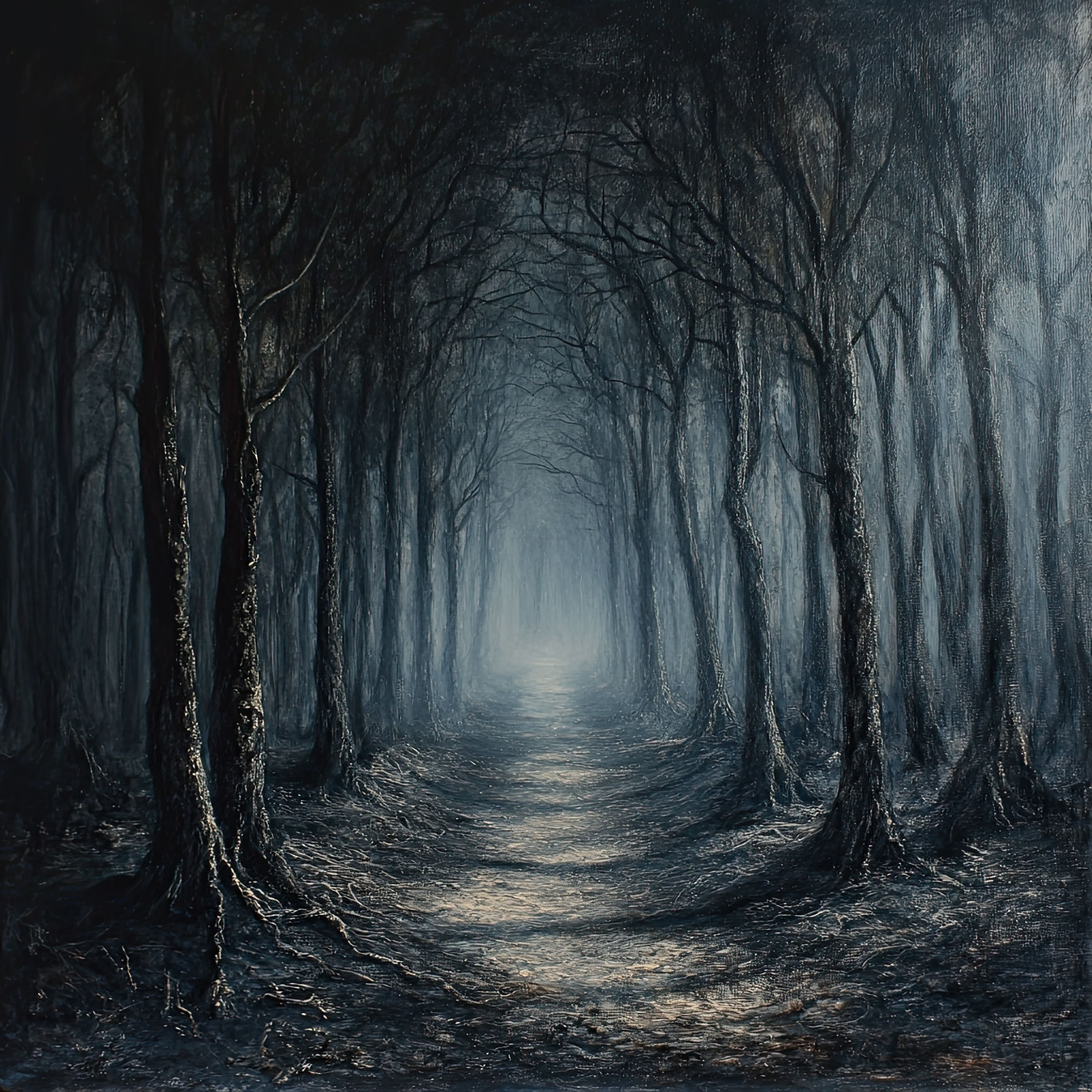 Preview for Mysterious-forest-pathway-spooky-backdrop-background-d149c