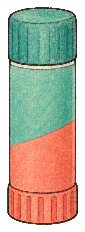 Preview for Glue Stick Sticker For Creative Designs