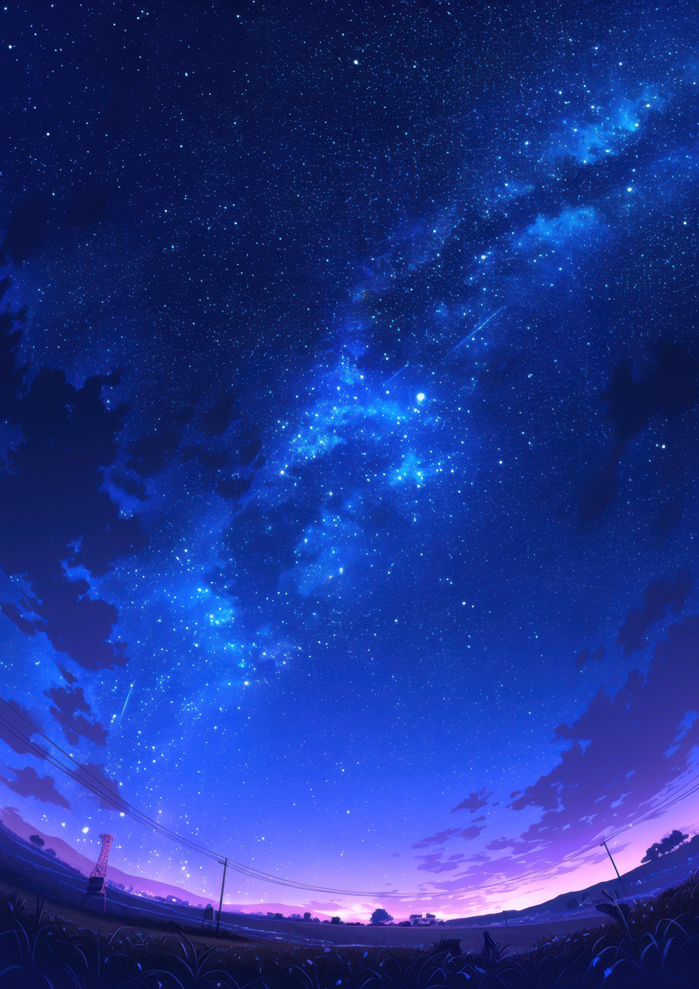 Preview for Starry-night-galaxy-landscape-astrophotography-photo-background-38d69