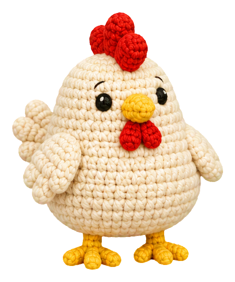 Preview for Crochet Farm Friends Chicken