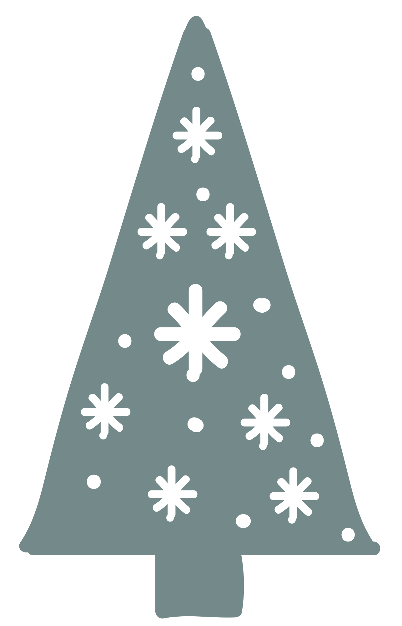 Preview for Christmas-tree-illustration-sticker-f9193