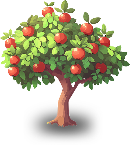 Preview for Apple-tree-illustration-flora-sticker-26ba4