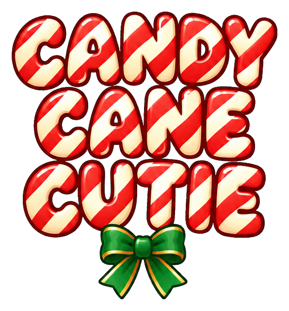 Preview for Candy Cane Cutie Cute Bubble Lettering