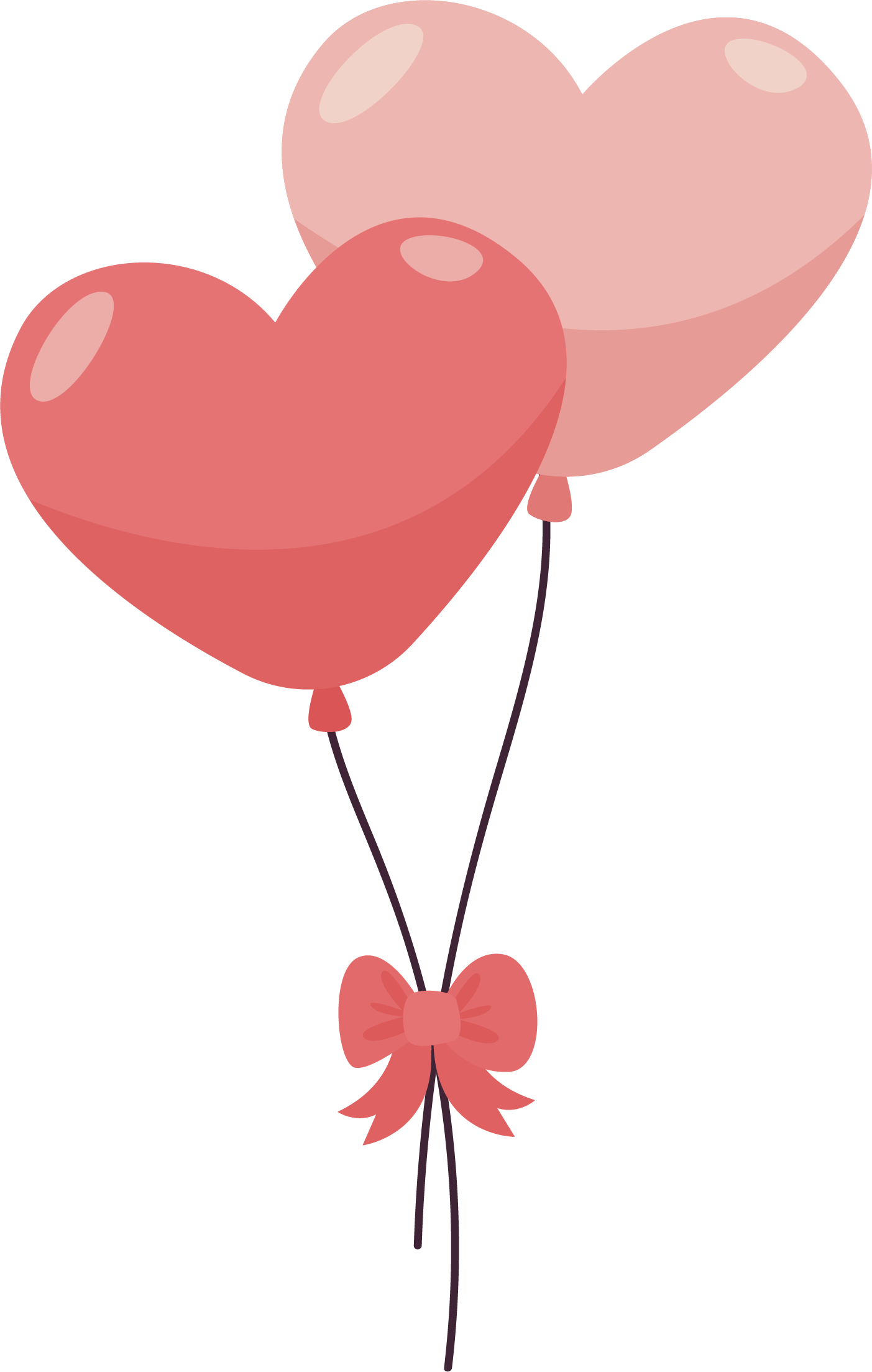Preview for Heart-balloons-illustration-love-design-sticker-3edbc