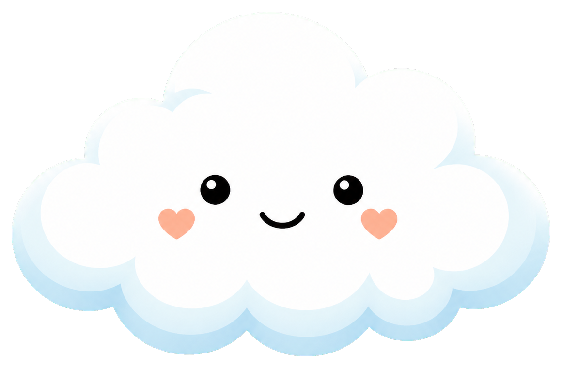 Preview for Heart Cheek Cloud Sticker