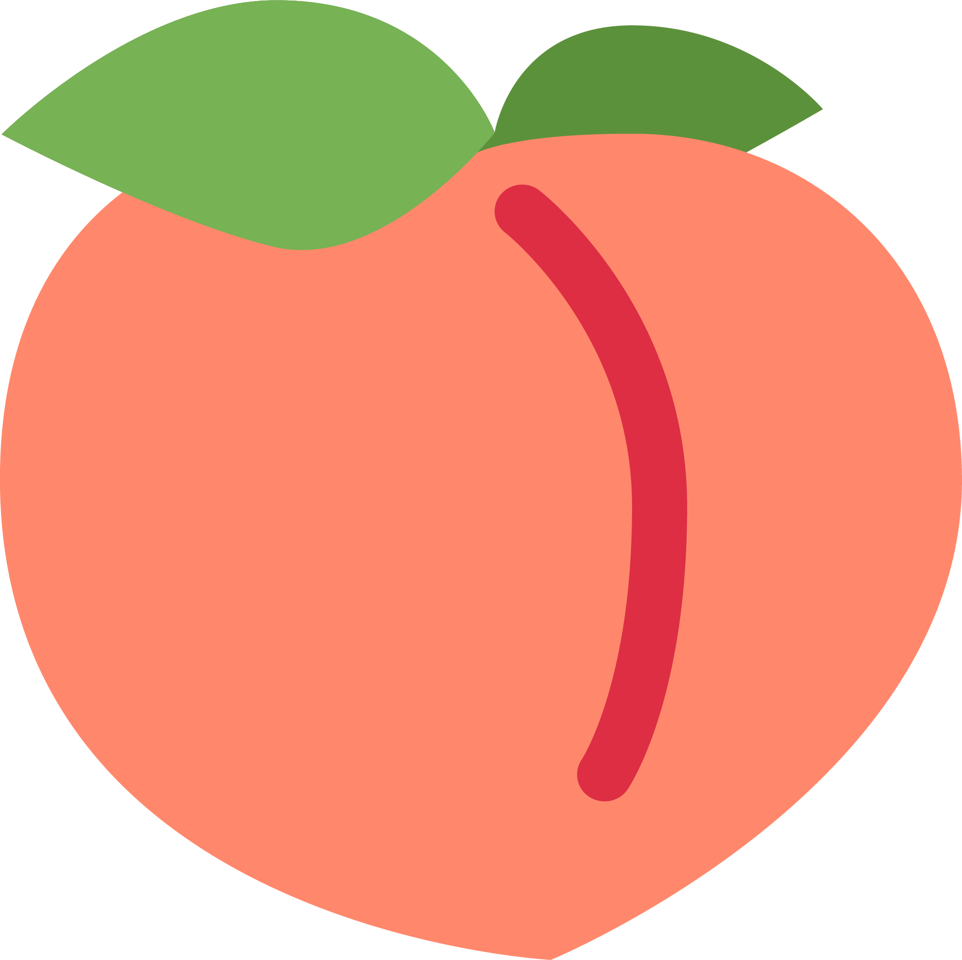 Preview for Peach-icon-illustration-emoji-classic-sticker-4d9ce