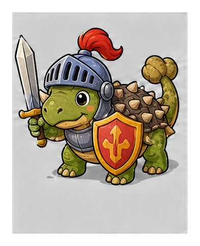 Preview for Ankylosaurus Knight Sticker