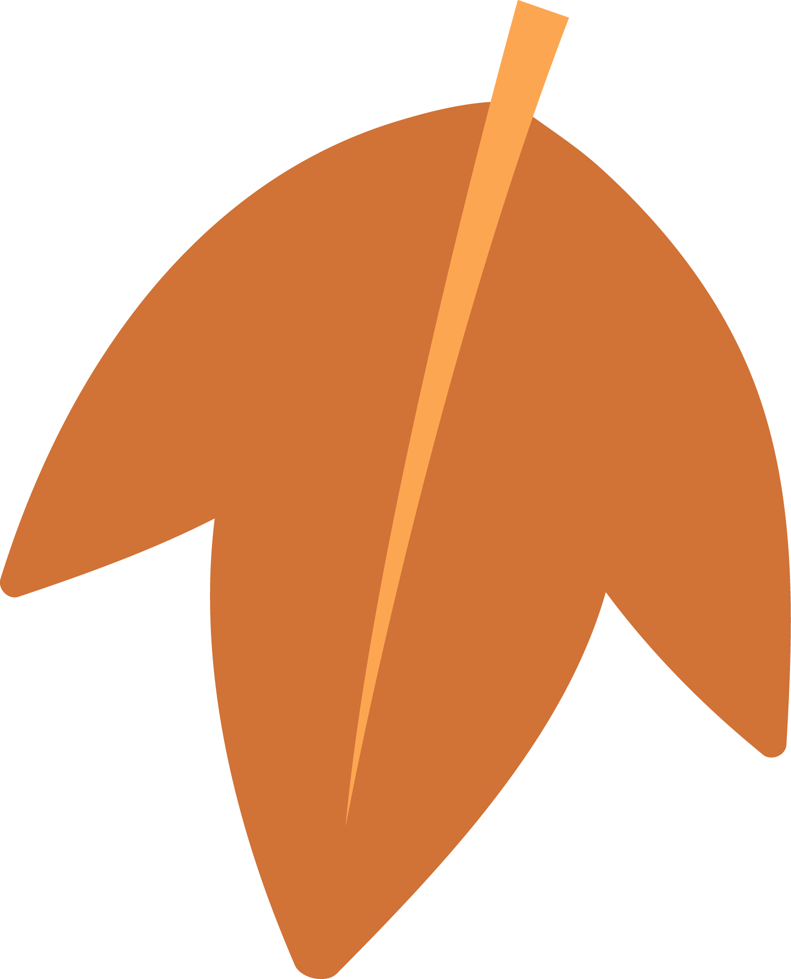 Preview for Brown-leaf-icon-fall-sticker-0d497