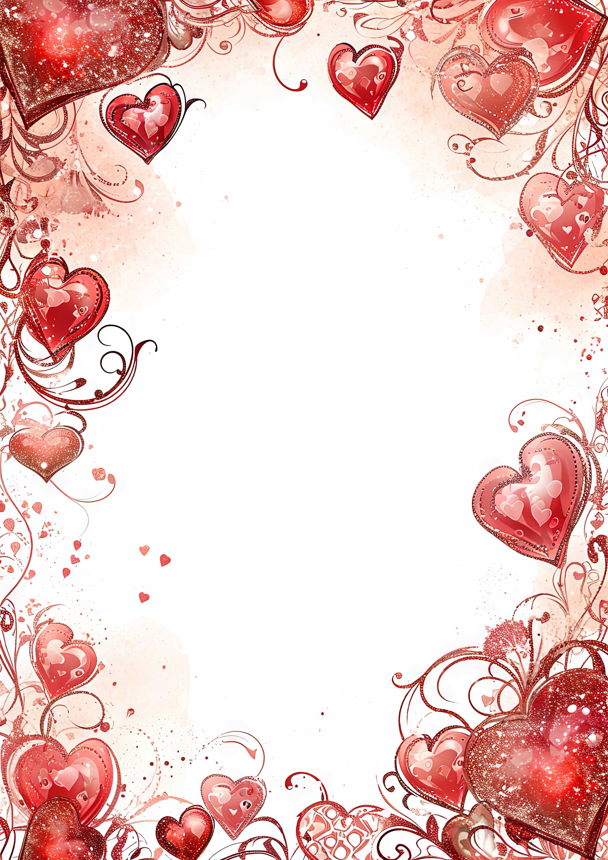 Preview for Valentines-day-heart-frame-design-love-background-15764