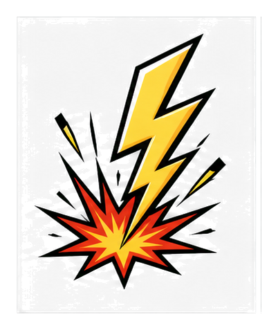 Preview for Lightning Impact Sticker