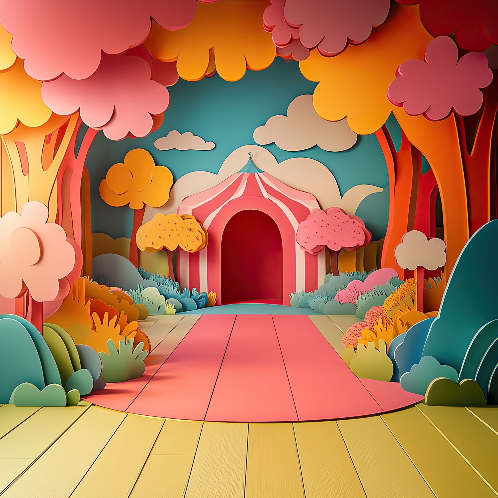 Preview for Whimsical-forest-stage-design-whimsical-backdrop-background-ec0f4