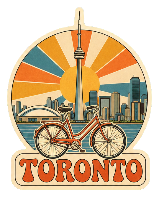 Preview for Retro Toronto Bicycle Sticker