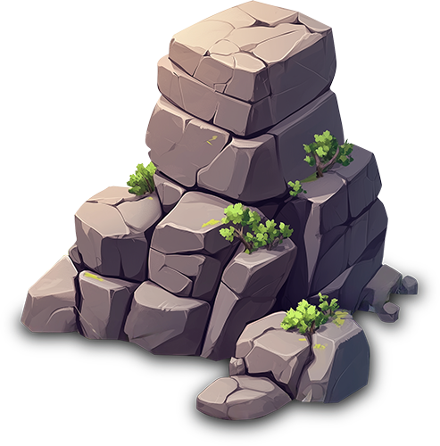 Preview for Rock-pile-illustration-hardscape-sticker-6f933