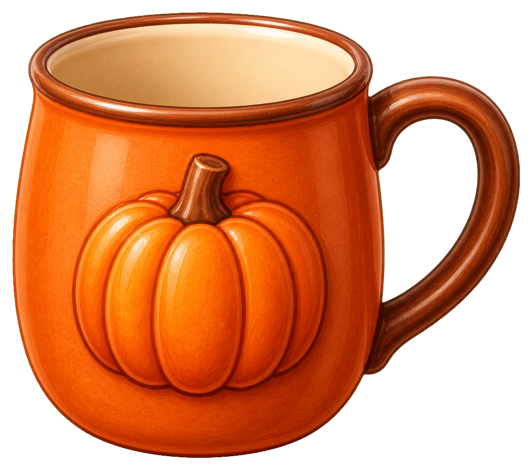 Preview for Pumpkin Spice Mug Halloween Sticker