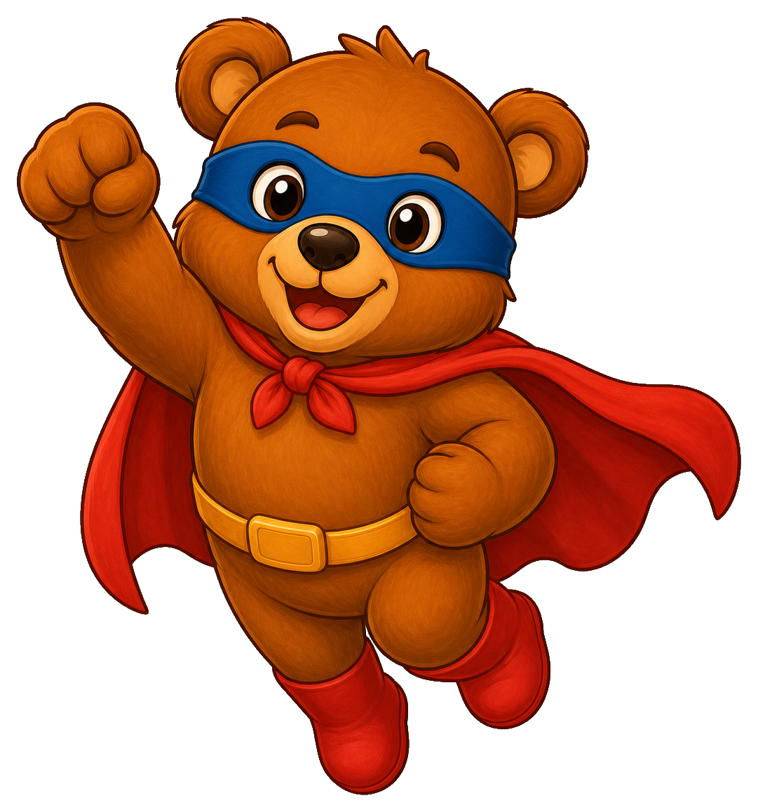Preview for Superhero Bear Sticker Graphic