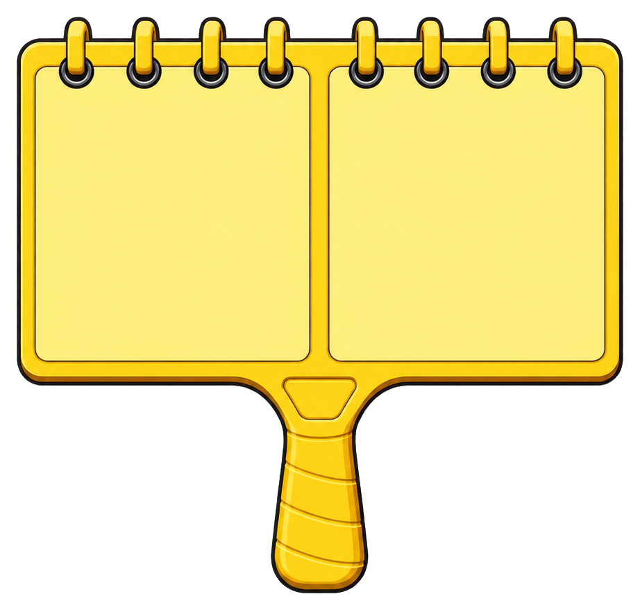 Preview for Score Paddle Sticker For Volleyball Designs