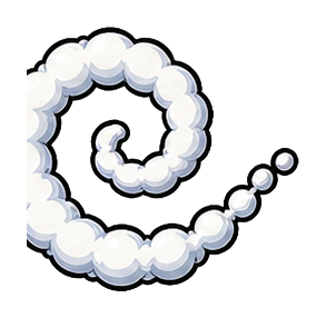 Preview for Cloud Trail Swirl Sticker
