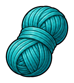 Preview for Yarn Skein Sticker