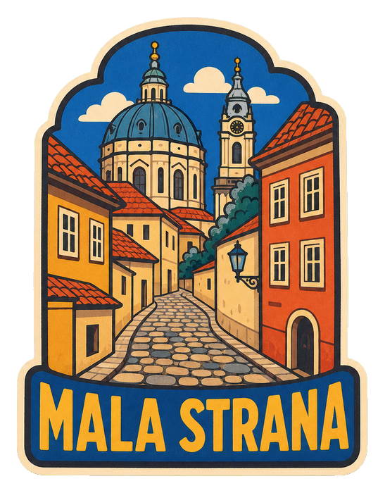Preview for Mala Strana Prague Sticker Graphic