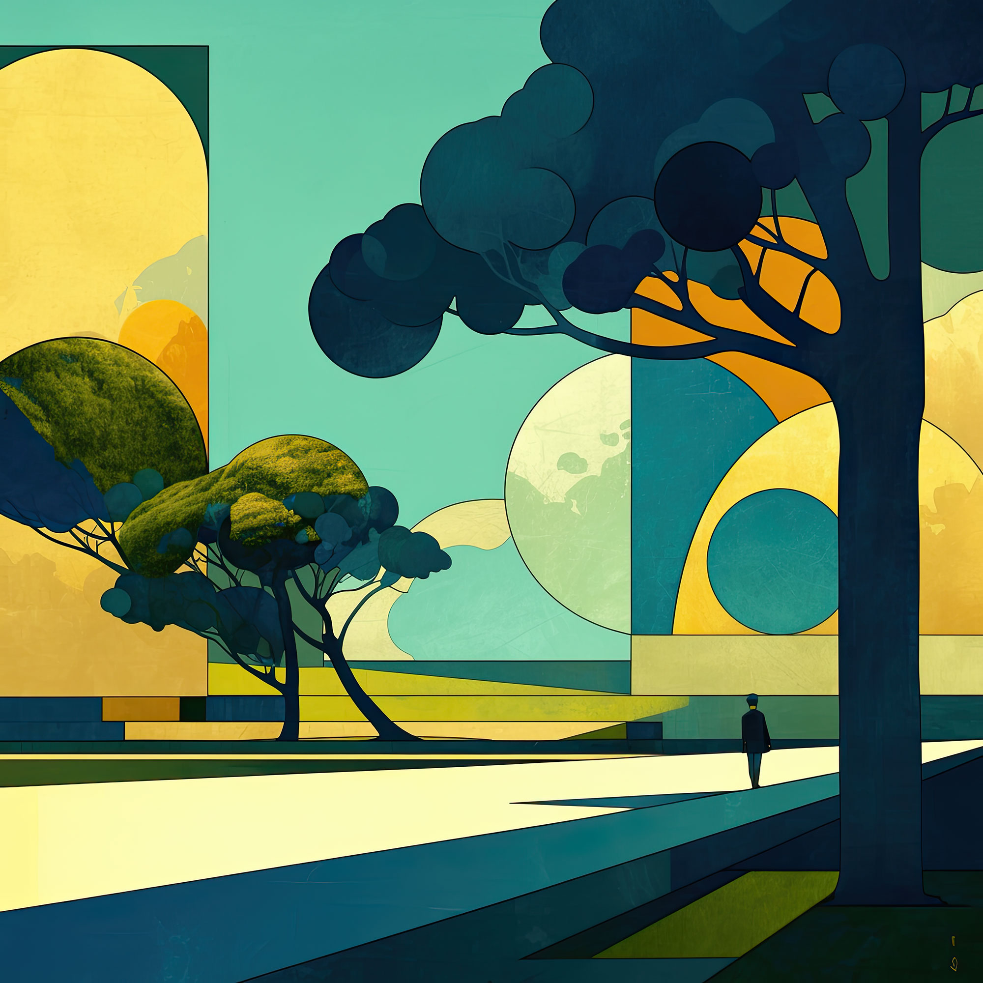 Preview for Surreal-landscape-art-abstract-backdrop-background-7151a