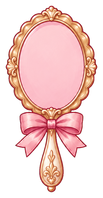 Preview for Coquette Vintage Hand Mirror