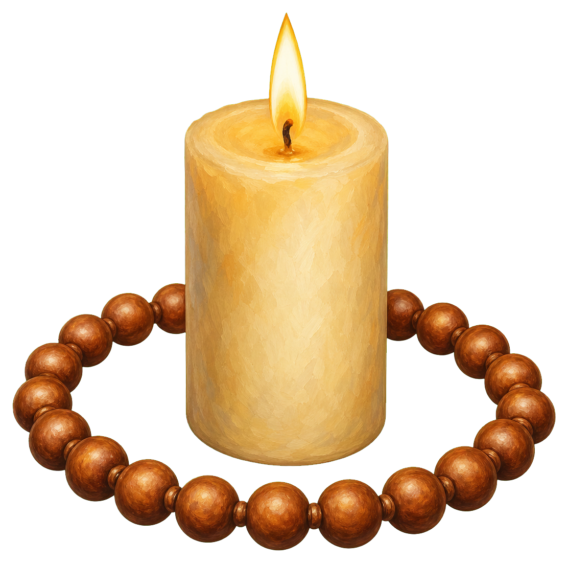 Preview for Beads Candle Sticker For Faith Designs