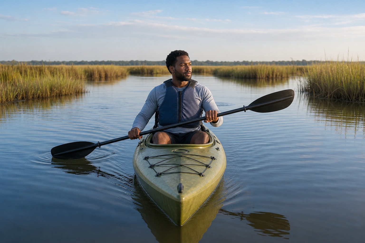 Preview for Marsh Channel Kayaking Background