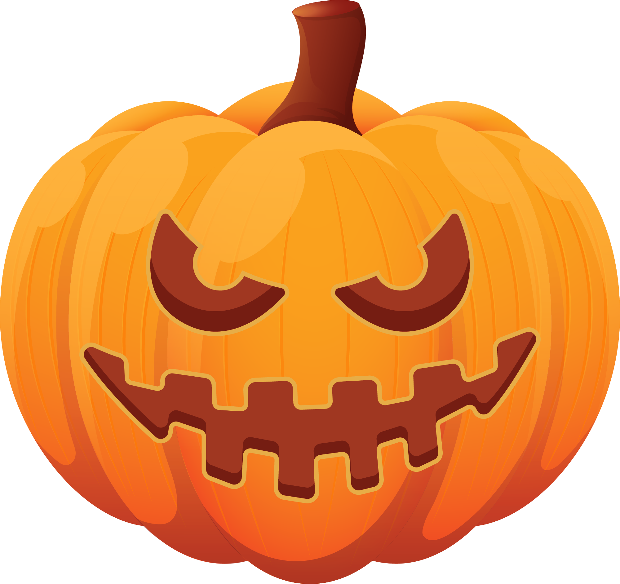 Preview for Halloween-jack-o-lantern-illustration-pumpkins-sticker-78099
