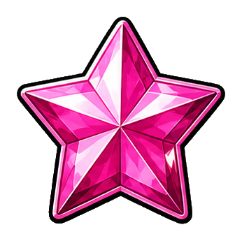 Preview for Pink Star Gem Sticker