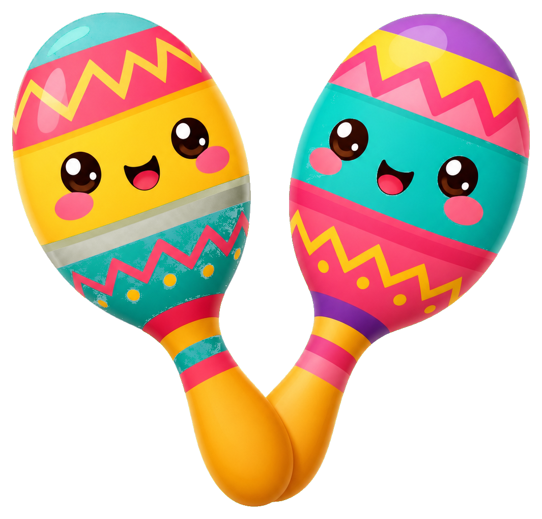 Preview for Maracas Sticker For Party Designs