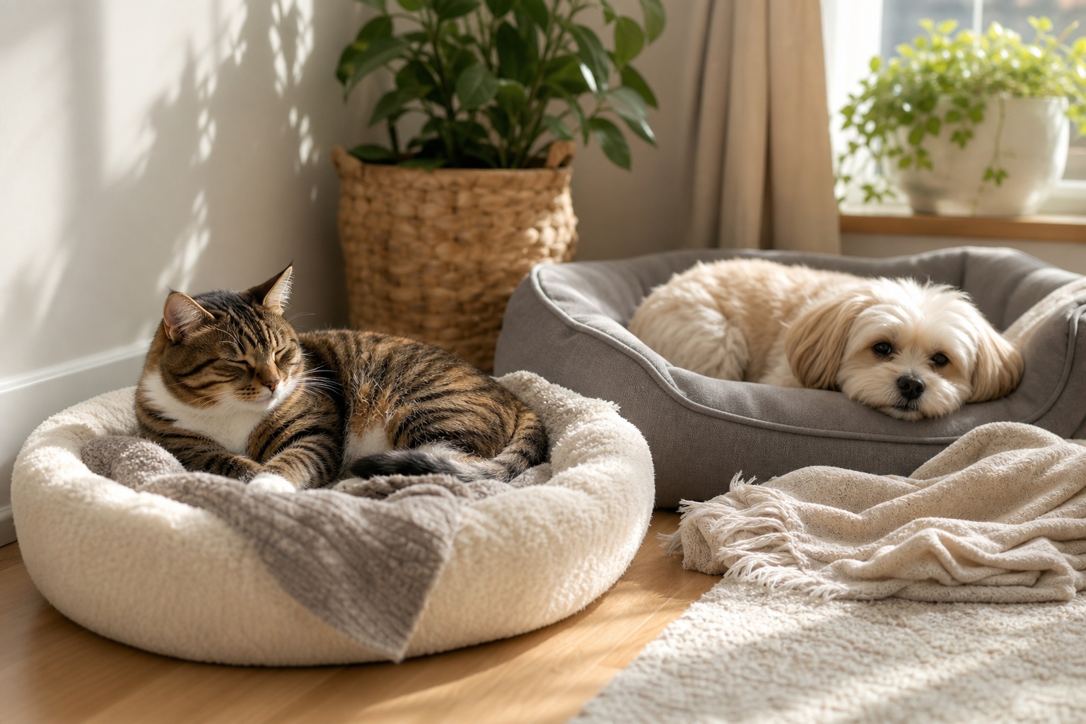 Preview for Cozy Cat And Dog Pet Care Background