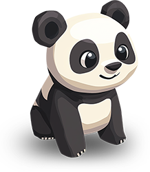Preview for Cute-cartoon-panda-illustration-animal-sticker-e1313