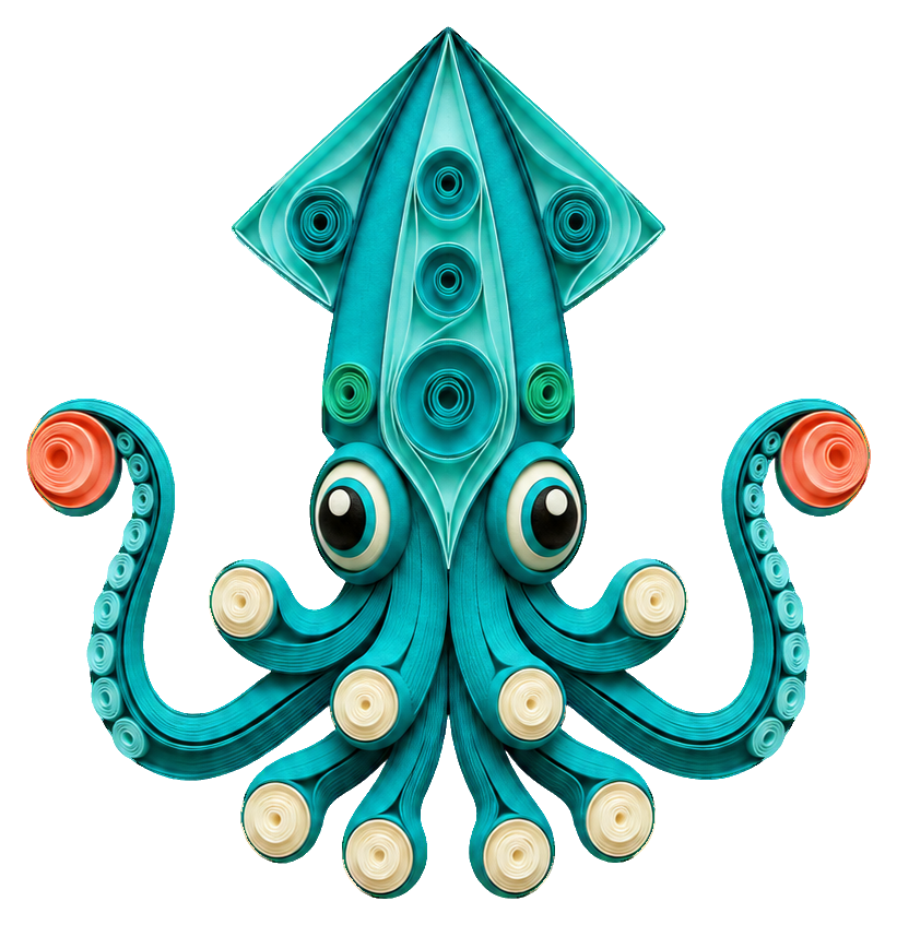 Preview for Quilled Sea Creatures Squid