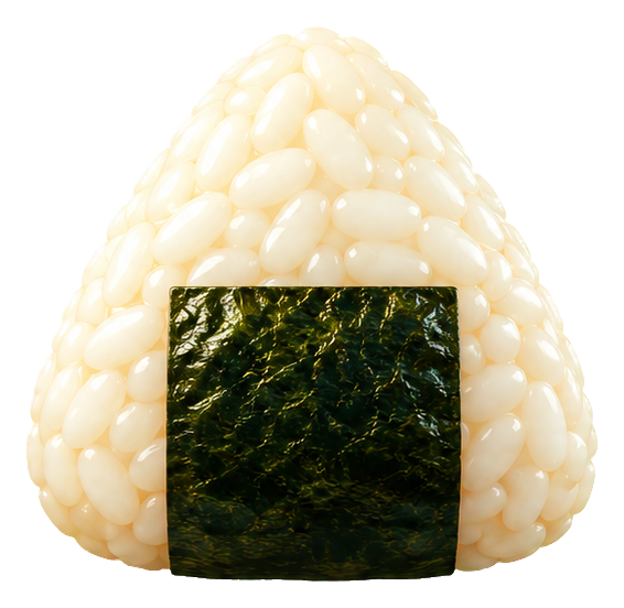 Preview for 3d Picnic Snacks Onigiri